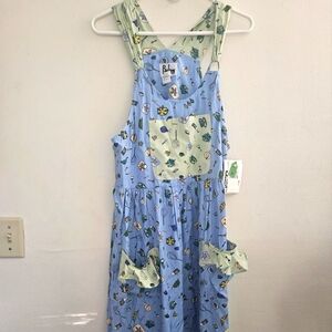 NWT Size 10‎ R.J.&Co Blue and Green Patterned Dress